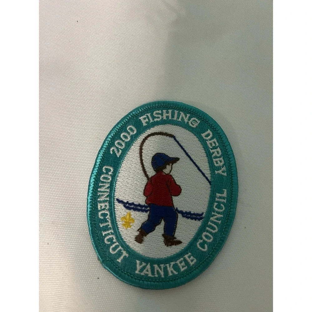 Lot of‎ 11 Connecticut Fish & Boat Commission Derby Embroidered Patches 2000-